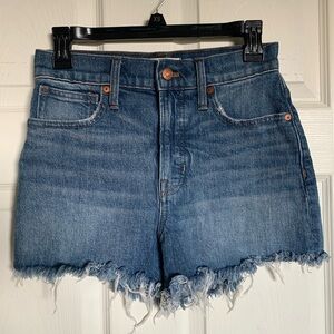 Madewell denim shorts